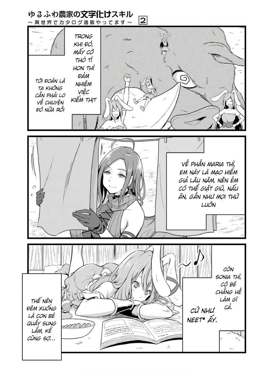Yuru Fuwa Noka No Moji Bake Skill Chương 6 Ảnh 6