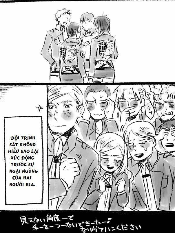 Tấn Công Người Khổng Lồ - Doujinshi Levihan Chương 9 Ảnh 5