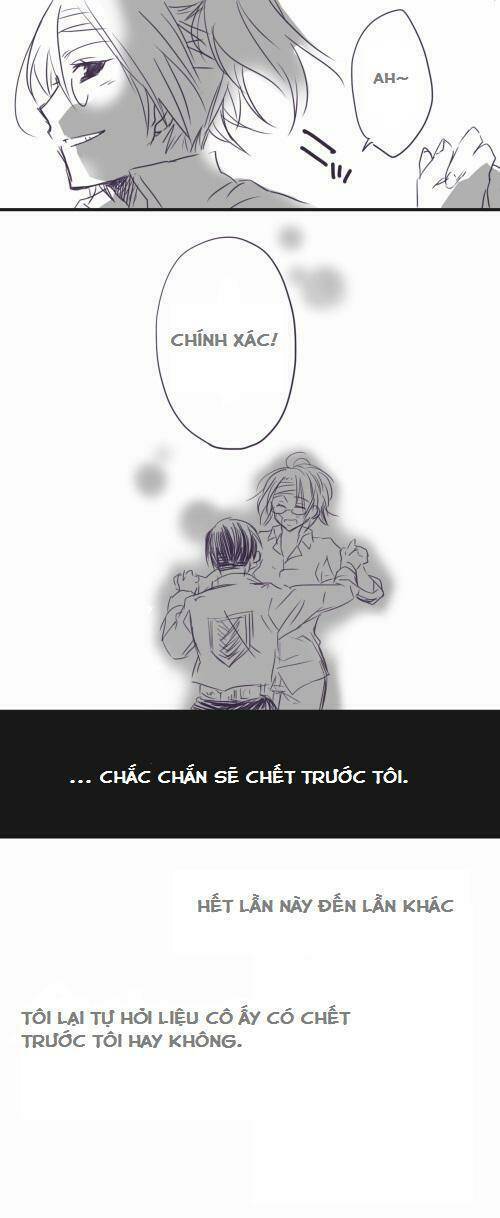 Tấn Công Người Khổng Lồ - Doujinshi Levihan Chương 3 Ảnh 9