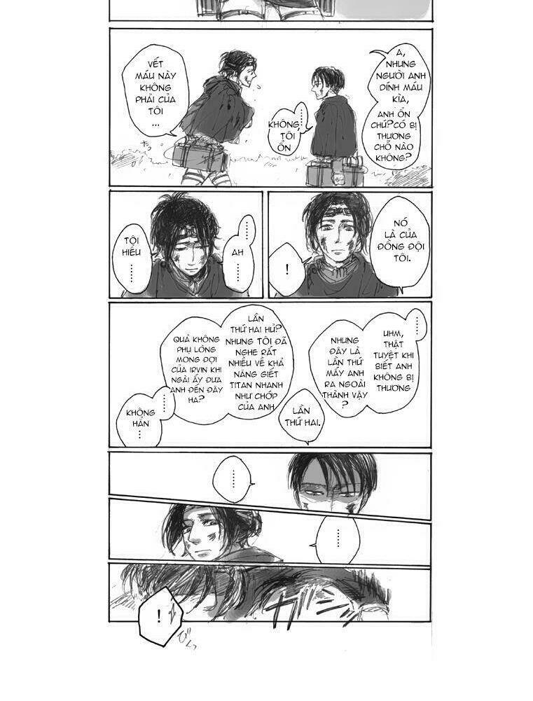 Tấn Công Người Khổng Lồ - Doujinshi Levihan Chương 12 Ảnh 3