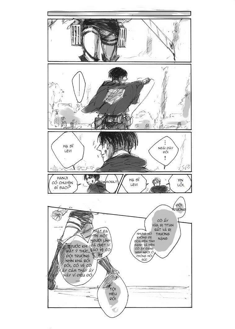 Tấn Công Người Khổng Lồ - Doujinshi Levihan Chương 12 Ảnh 6