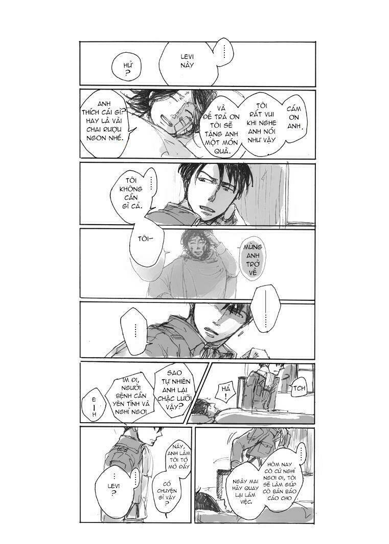 Tấn Công Người Khổng Lồ - Doujinshi Levihan Chương 12 Ảnh 10