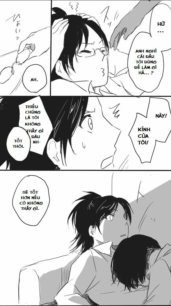 Tấn Công Người Khổng Lồ - Doujinshi Levihan Chương 6 Ảnh 8