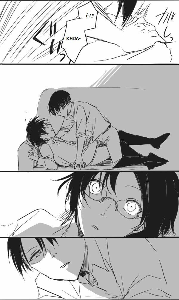 Tấn Công Người Khổng Lồ - Doujinshi Levihan Chương 6 Ảnh 4