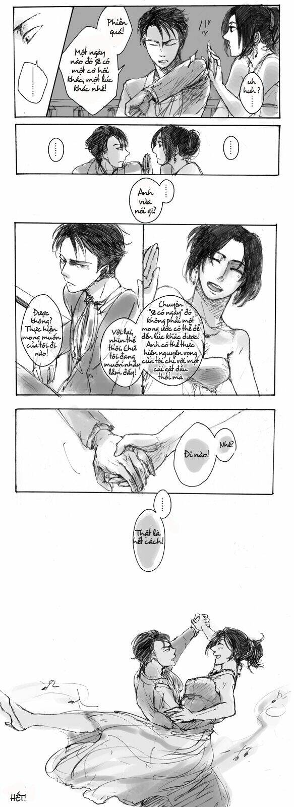 Tấn Công Người Khổng Lồ - Doujinshi Levihan Chương 13 Ảnh 5