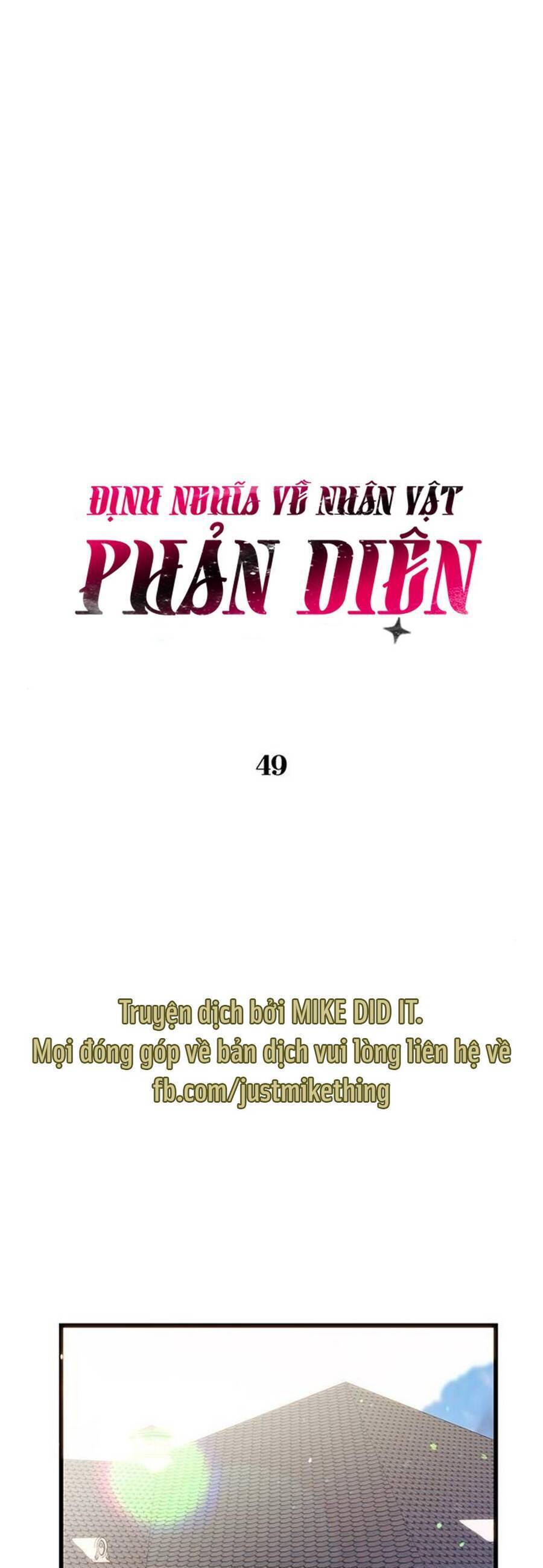 Định Nghĩa Về Nhân Vật Phản Diện Chương 49 Ảnh 38