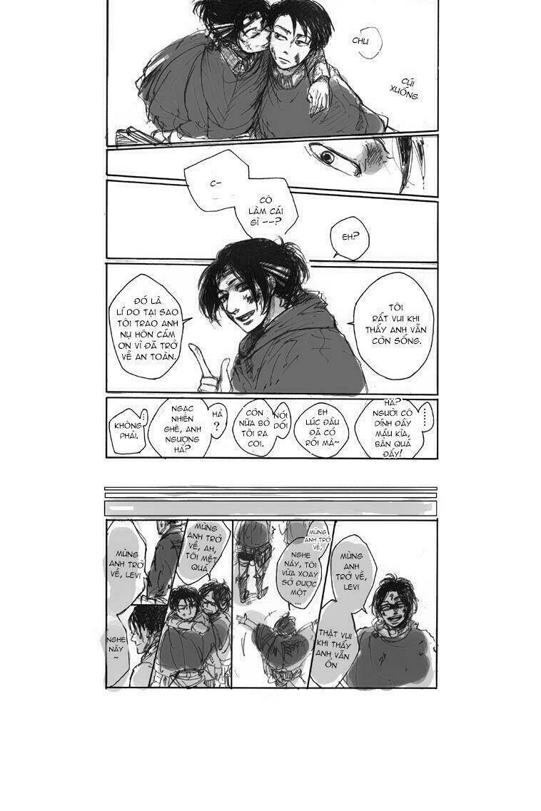 Tấn Công Người Khổng Lồ - Doujinshi Levihan Chương 12 Ảnh 5