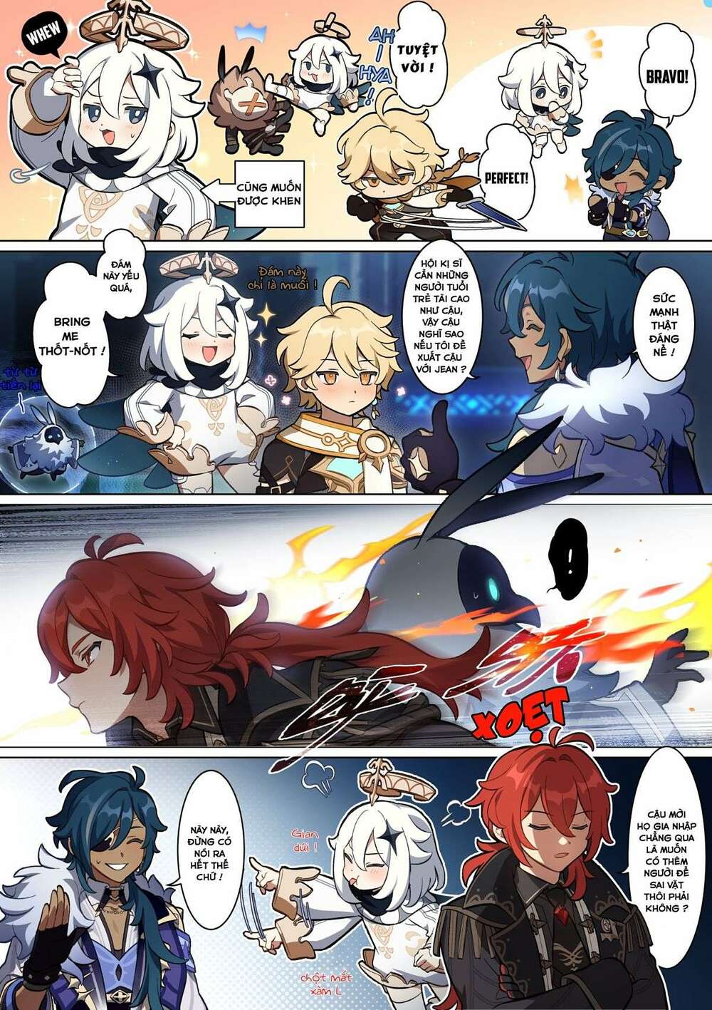 Genshin Impact 4-Koma Chương 14 Ảnh 3