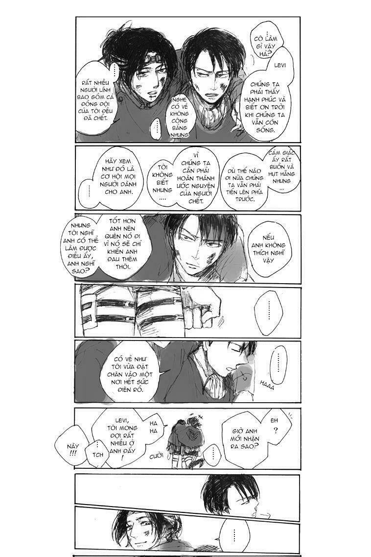 Tấn Công Người Khổng Lồ - Doujinshi Levihan Chương 12 Ảnh 4