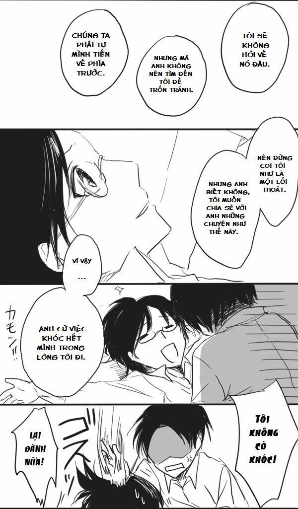 Tấn Công Người Khổng Lồ - Doujinshi Levihan Chương 6 Ảnh 7