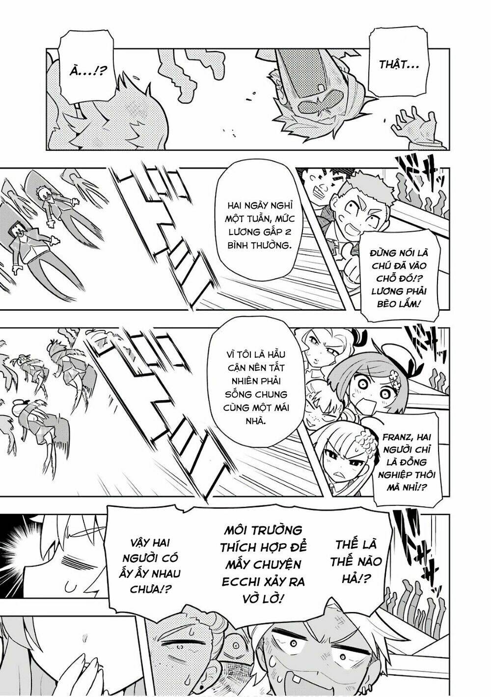Wakamono No Kuro Mahou Hanare Ga Shinkoku Desu Ga, Shuushoku Shite Mitara Taiguu Iishi Chương 2 Ảnh 11