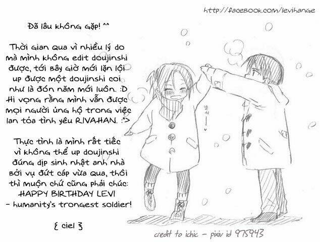 Tấn Công Người Khổng Lồ - Doujinshi Levihan Chương 18 Ảnh 8
