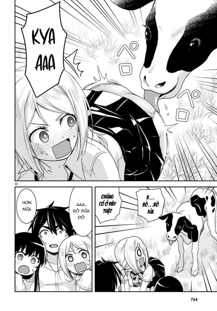 Gakkou No Minna To Isekai No Mujintou Ni Tenishitakedo Ore Dake Rakushou Desu Chương 21 Ảnh 27