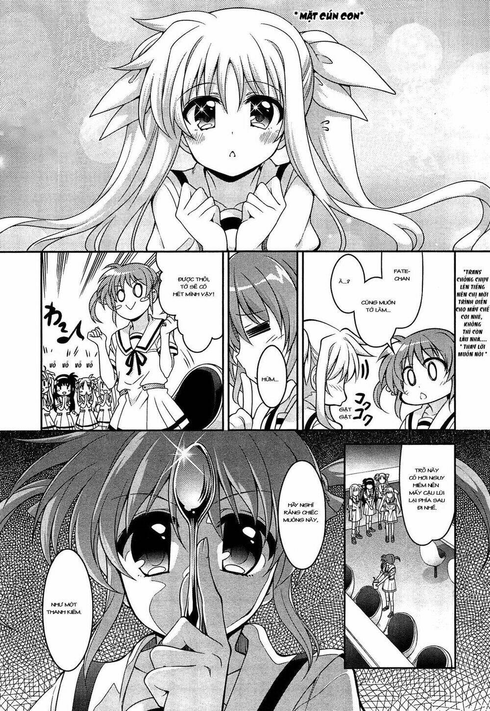 Mahou Shoujo Lyrical Nanoha Innocent Chương 5.5 Ảnh 14