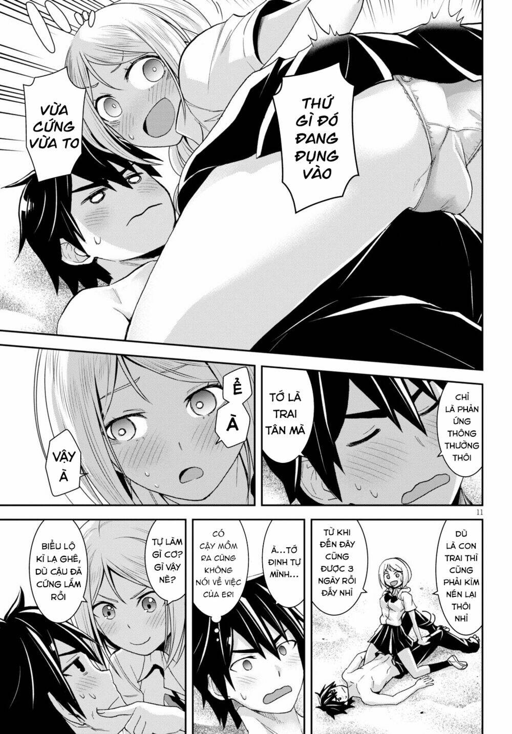 Gakkou No Minna To Isekai No Mujintou Ni Tenishitakedo Ore Dake Rakushou Desu Chương 7 Ảnh 17