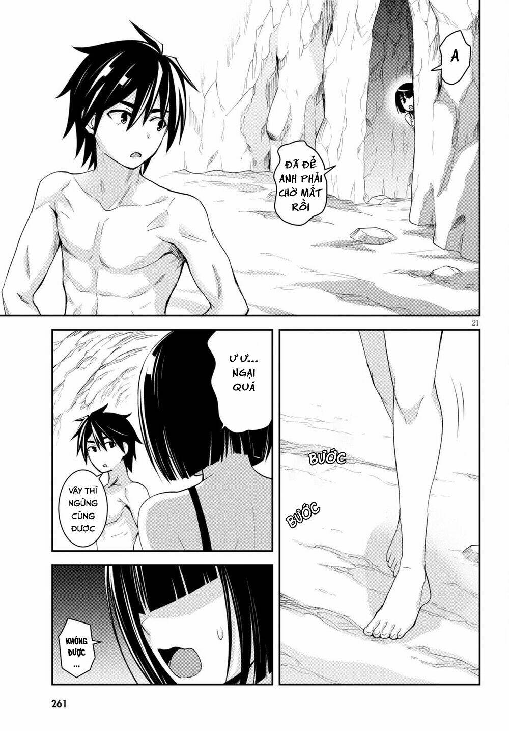 Gakkou No Minna To Isekai No Mujintou Ni Tenishitakedo Ore Dake Rakushou Desu Chương 12 Ảnh 24