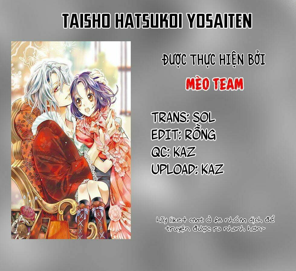 Taishou Hatsukoi Yousaiten Chương 3 Ảnh 4