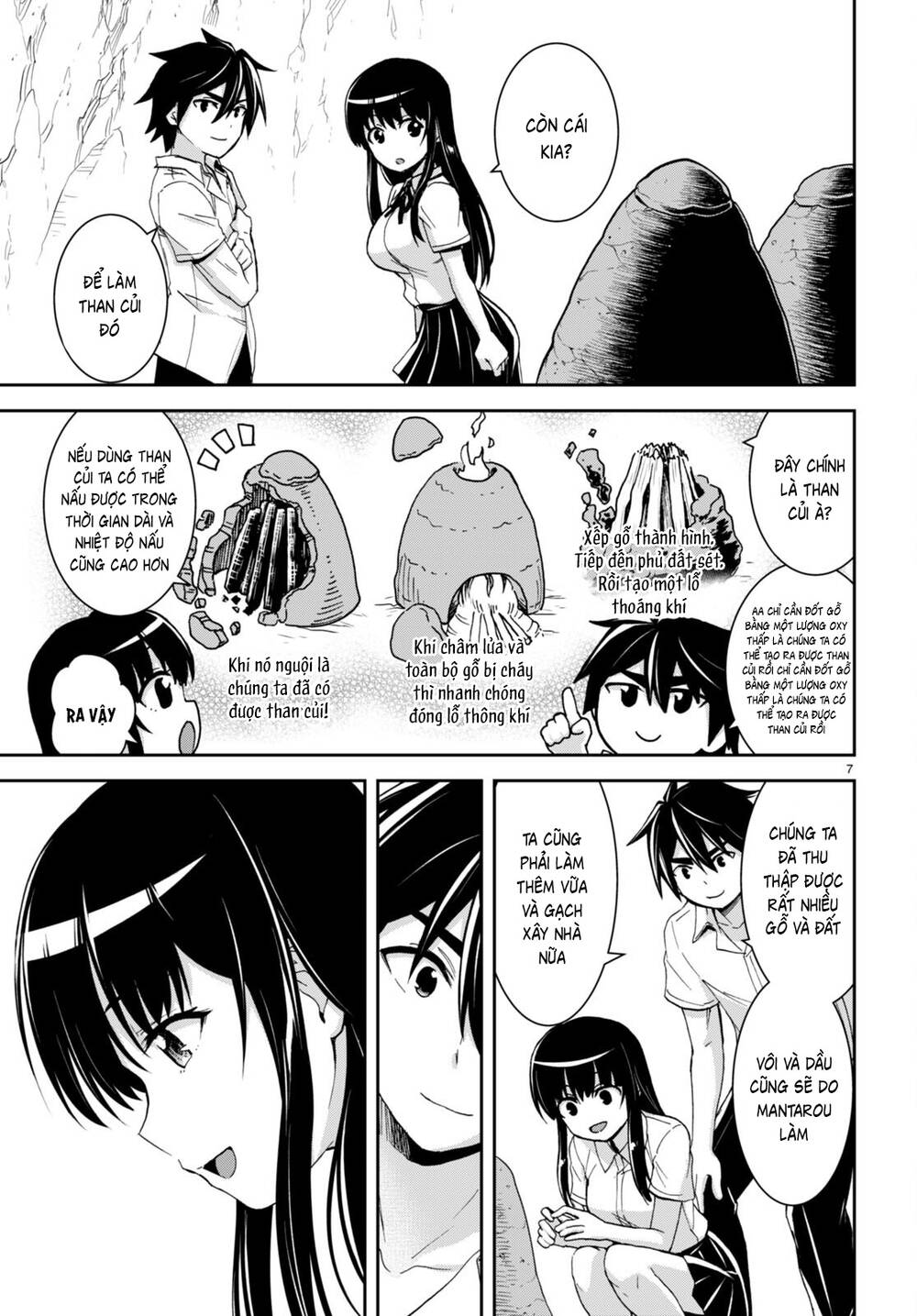 Gakkou No Minna To Isekai No Mujintou Ni Tenishitakedo Ore Dake Rakushou Desu Chương 18 Ảnh 9