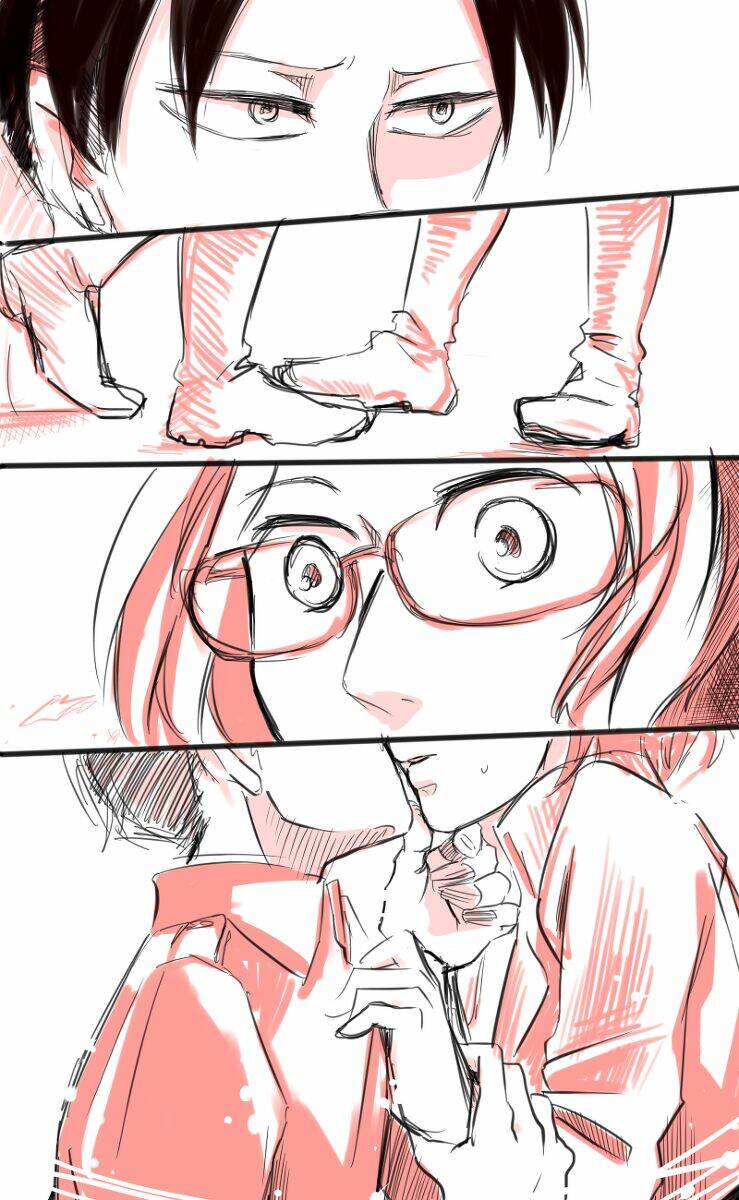 Tấn Công Người Khổng Lồ - Doujinshi Levihan Chương 7 Ảnh 7
