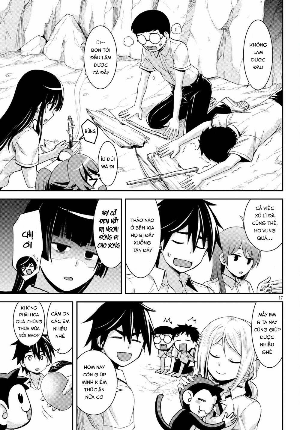Gakkou No Minna To Isekai No Mujintou Ni Tenishitakedo Ore Dake Rakushou Desu Chương 12 Ảnh 20