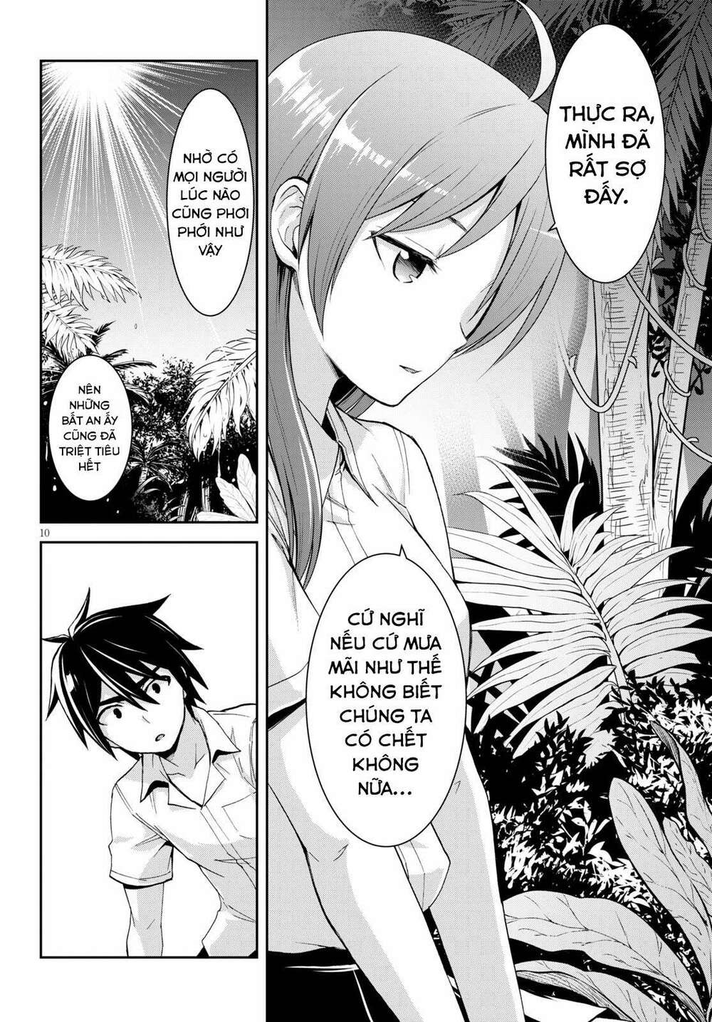Gakkou No Minna To Isekai No Mujintou Ni Tenishitakedo Ore Dake Rakushou Desu Chương 9 Ảnh 13