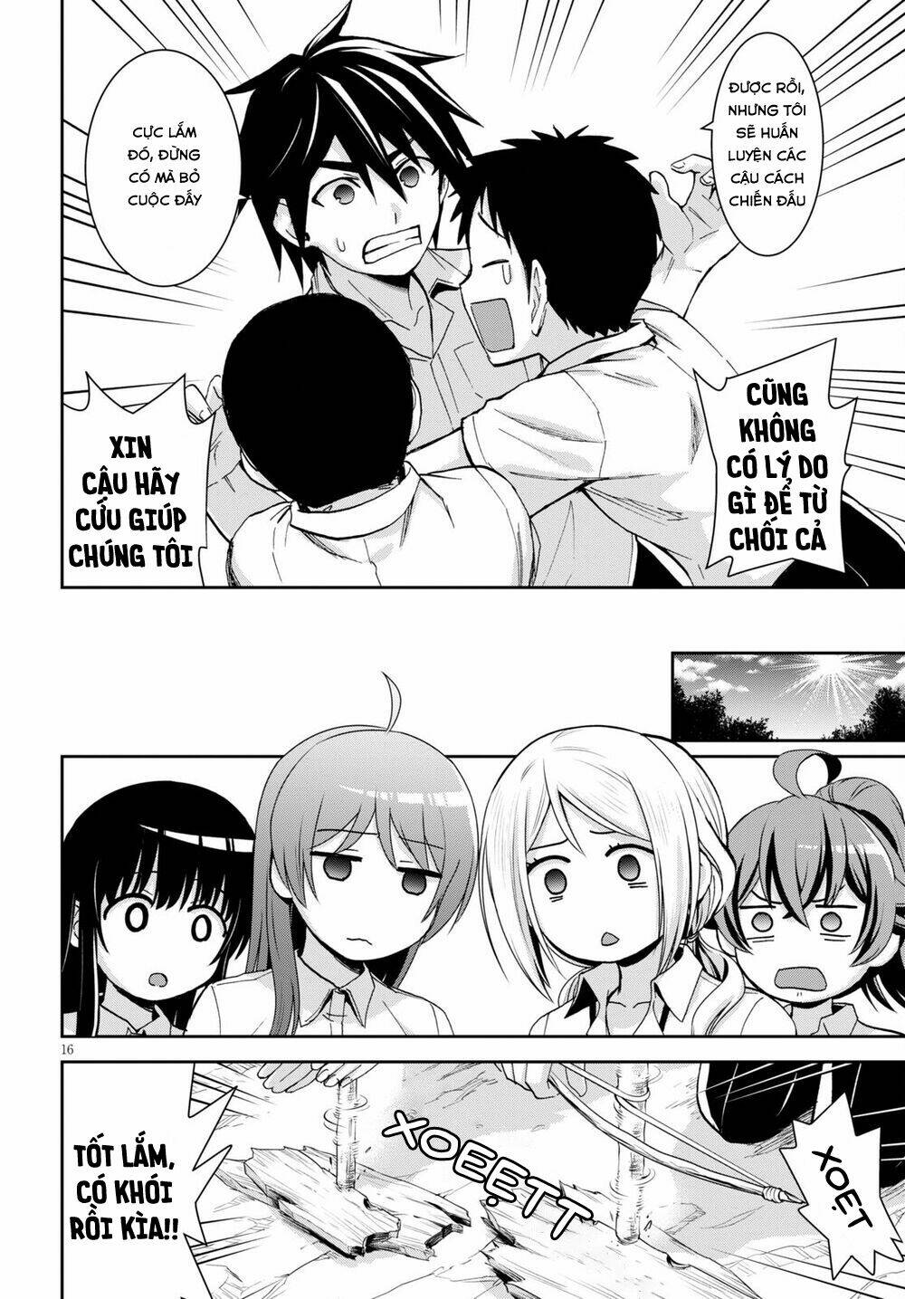 Gakkou No Minna To Isekai No Mujintou Ni Tenishitakedo Ore Dake Rakushou Desu Chương 12 Ảnh 19