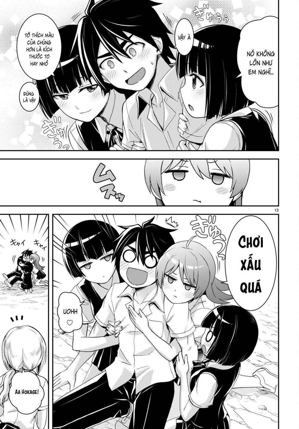 Gakkou No Minna To Isekai No Mujintou Ni Tenishitakedo Ore Dake Rakushou Desu Chương 18 Ảnh 15