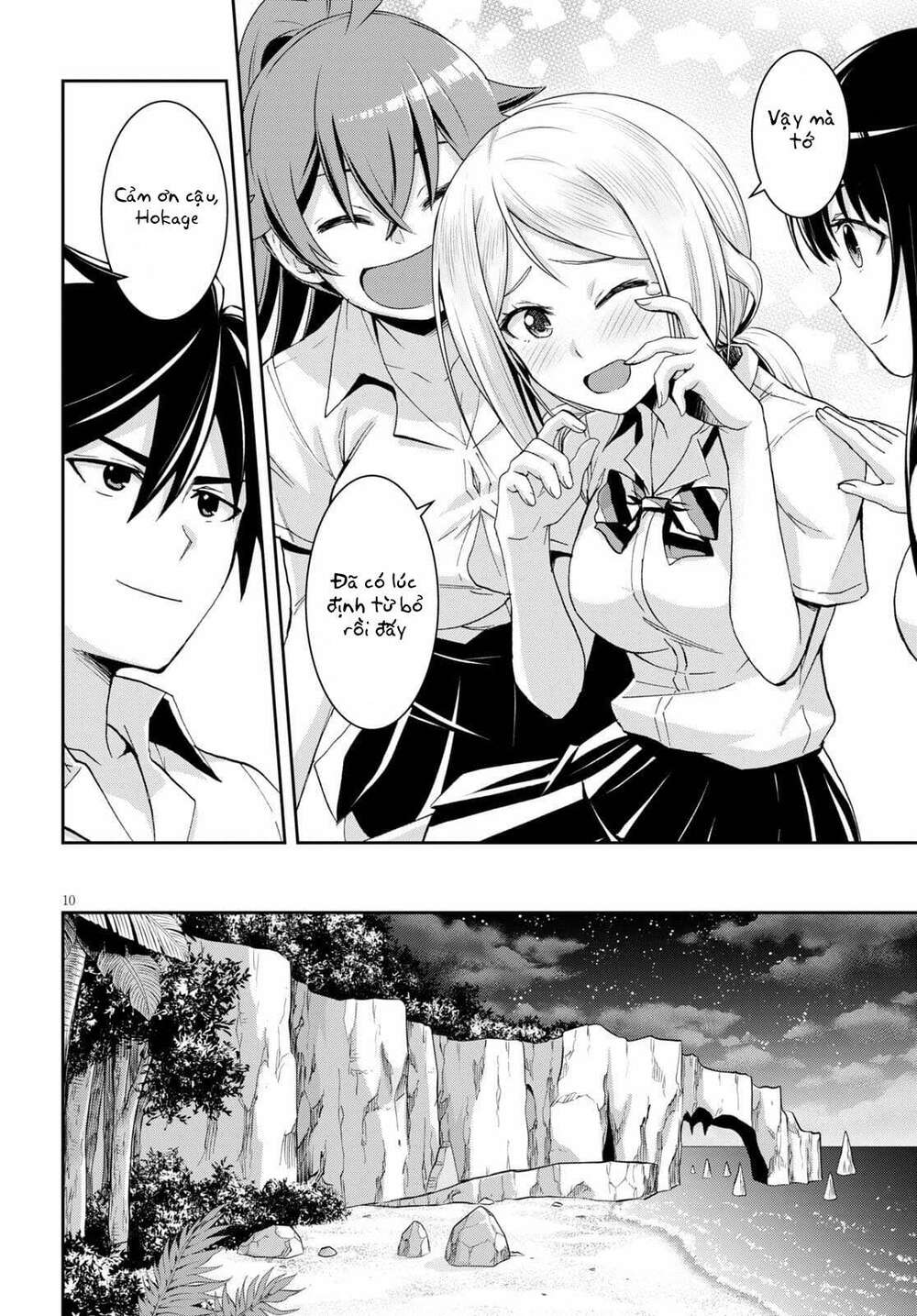 Gakkou No Minna To Isekai No Mujintou Ni Tenishitakedo Ore Dake Rakushou Desu Chương 11 Ảnh 13