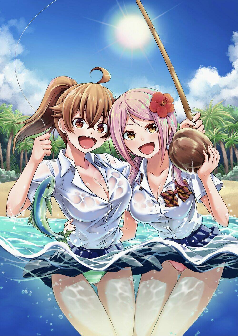 Gakkou No Minna To Isekai No Mujintou Ni Tenishitakedo Ore Dake Rakushou Desu Chương 7 Ảnh 6