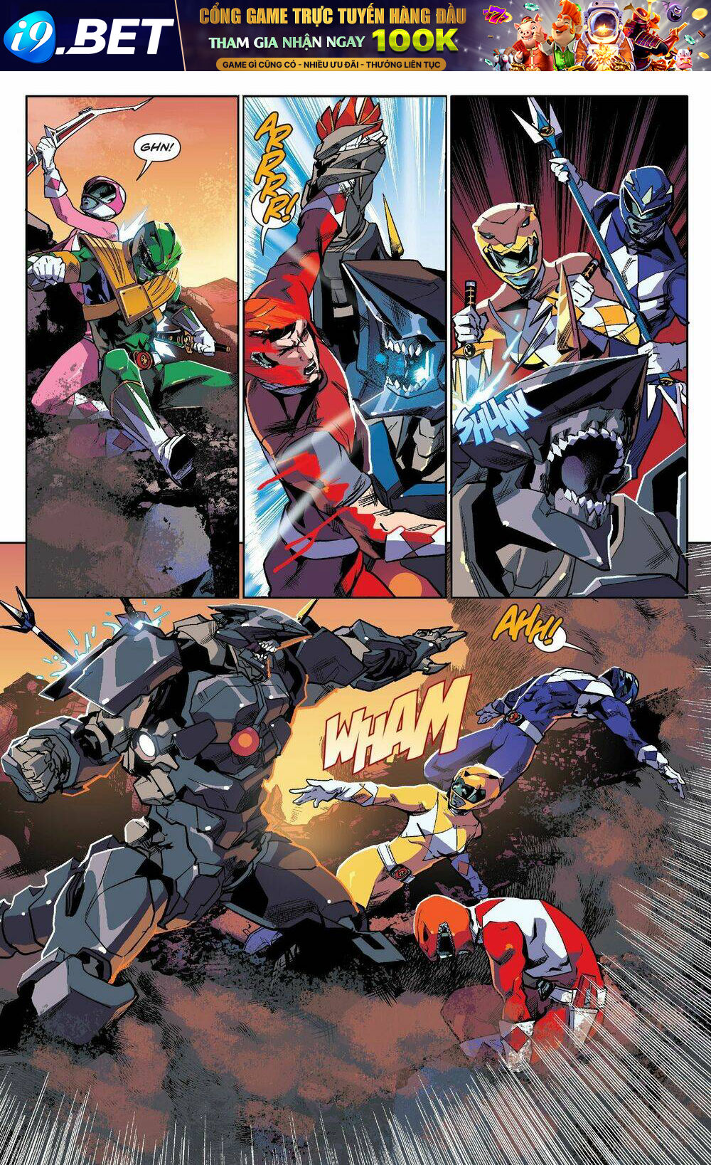 Mighty Morphin Power Rangers Chương 6 Ảnh 11