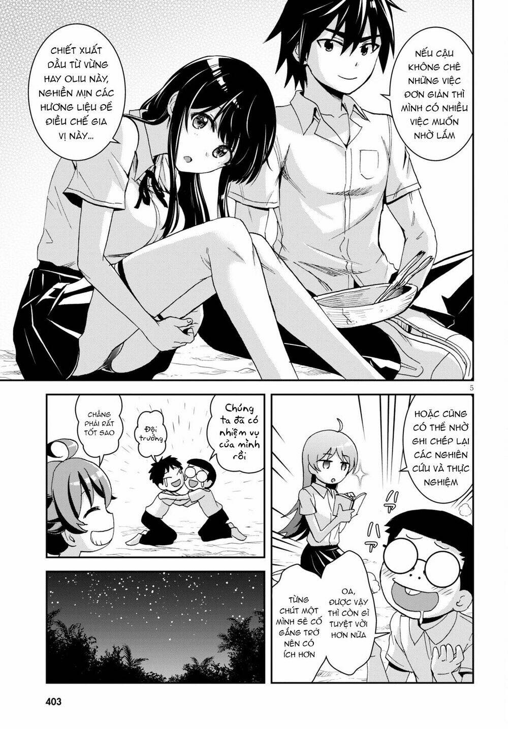 Gakkou No Minna To Isekai No Mujintou Ni Tenishitakedo Ore Dake Rakushou Desu Chương 14 Ảnh 7