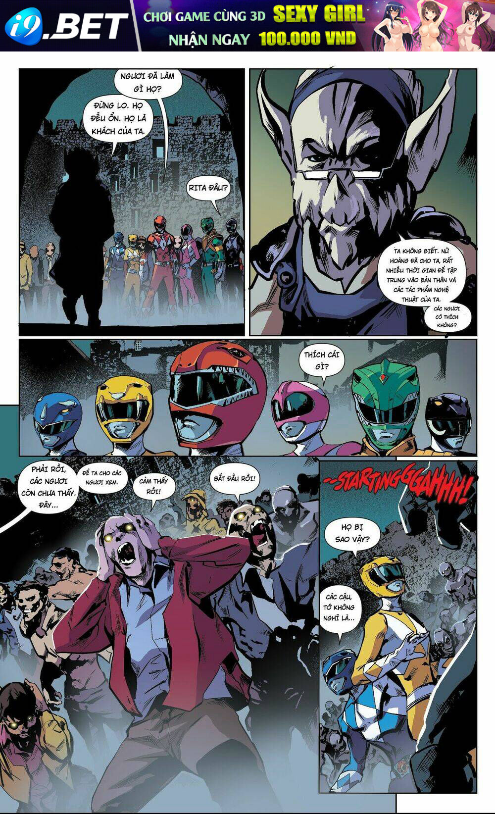 Mighty Morphin Power Rangers Chương 18 Ảnh 9