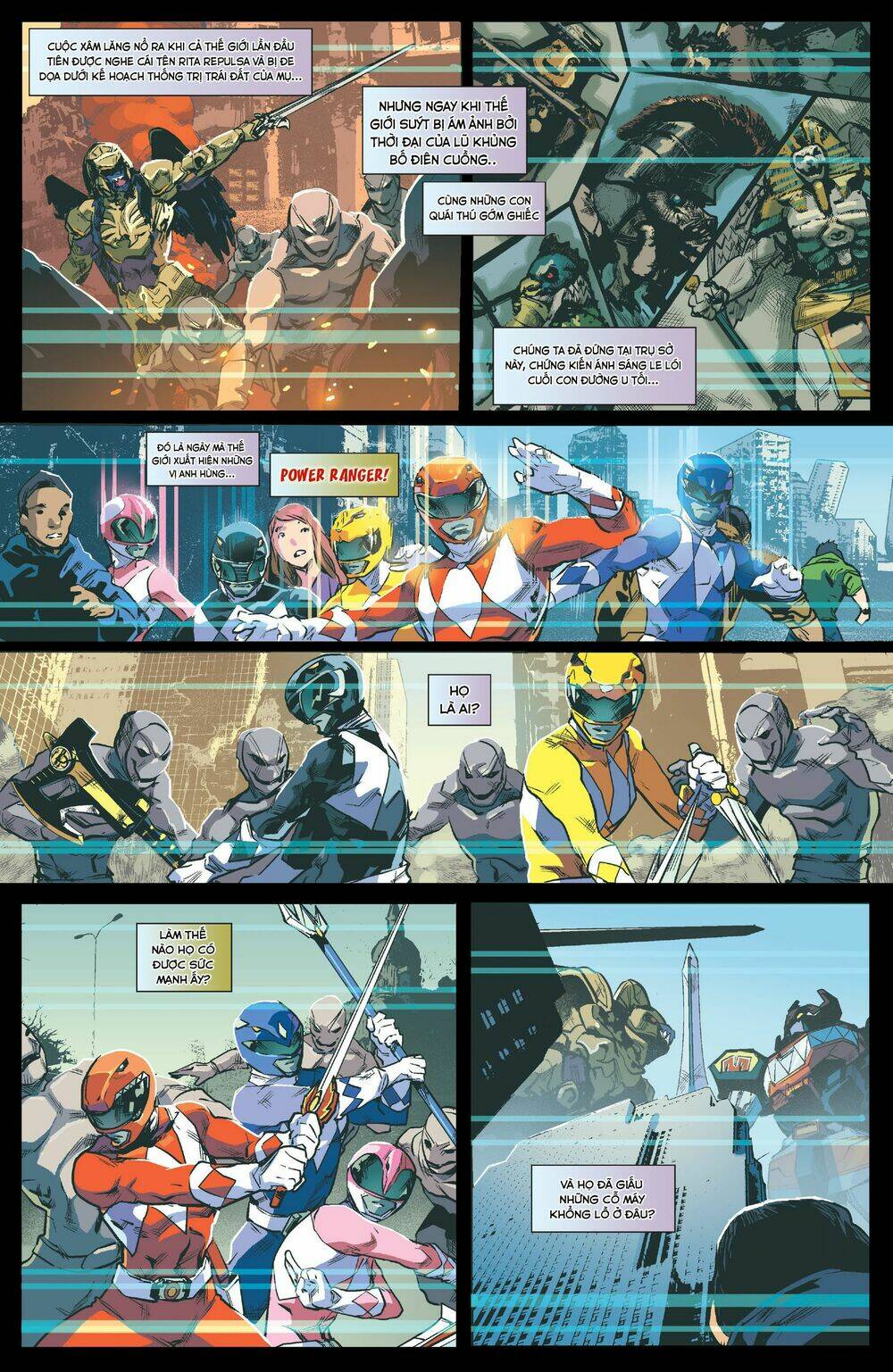 Mighty Morphin Power Rangers Chương 1 Ảnh 3