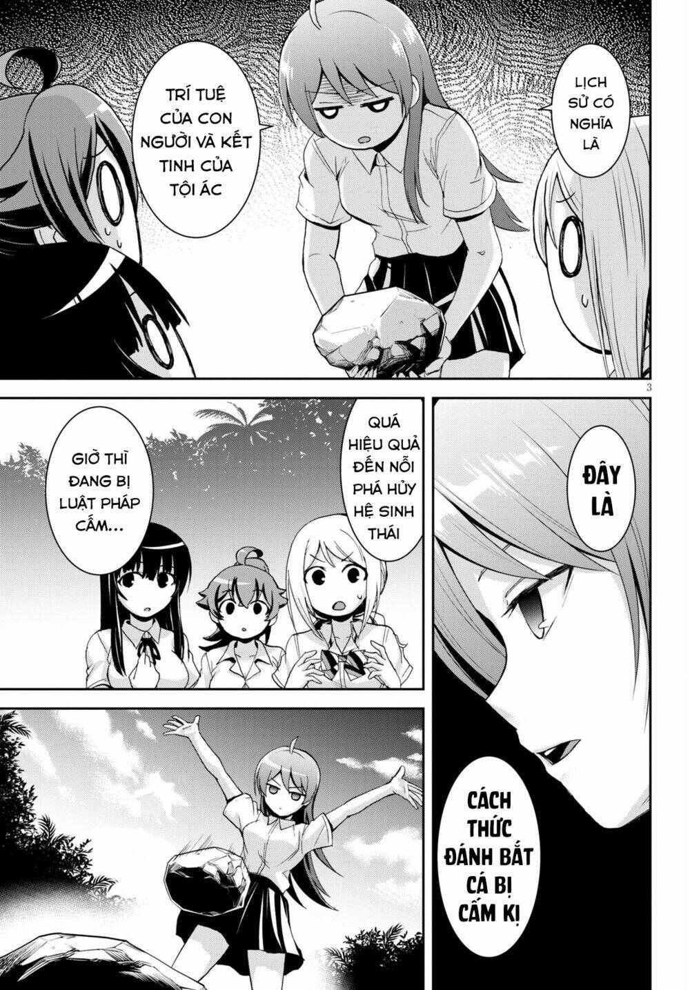 Gakkou No Minna To Isekai No Mujintou Ni Tenishitakedo Ore Dake Rakushou Desu Chương 7.5 Ảnh 6