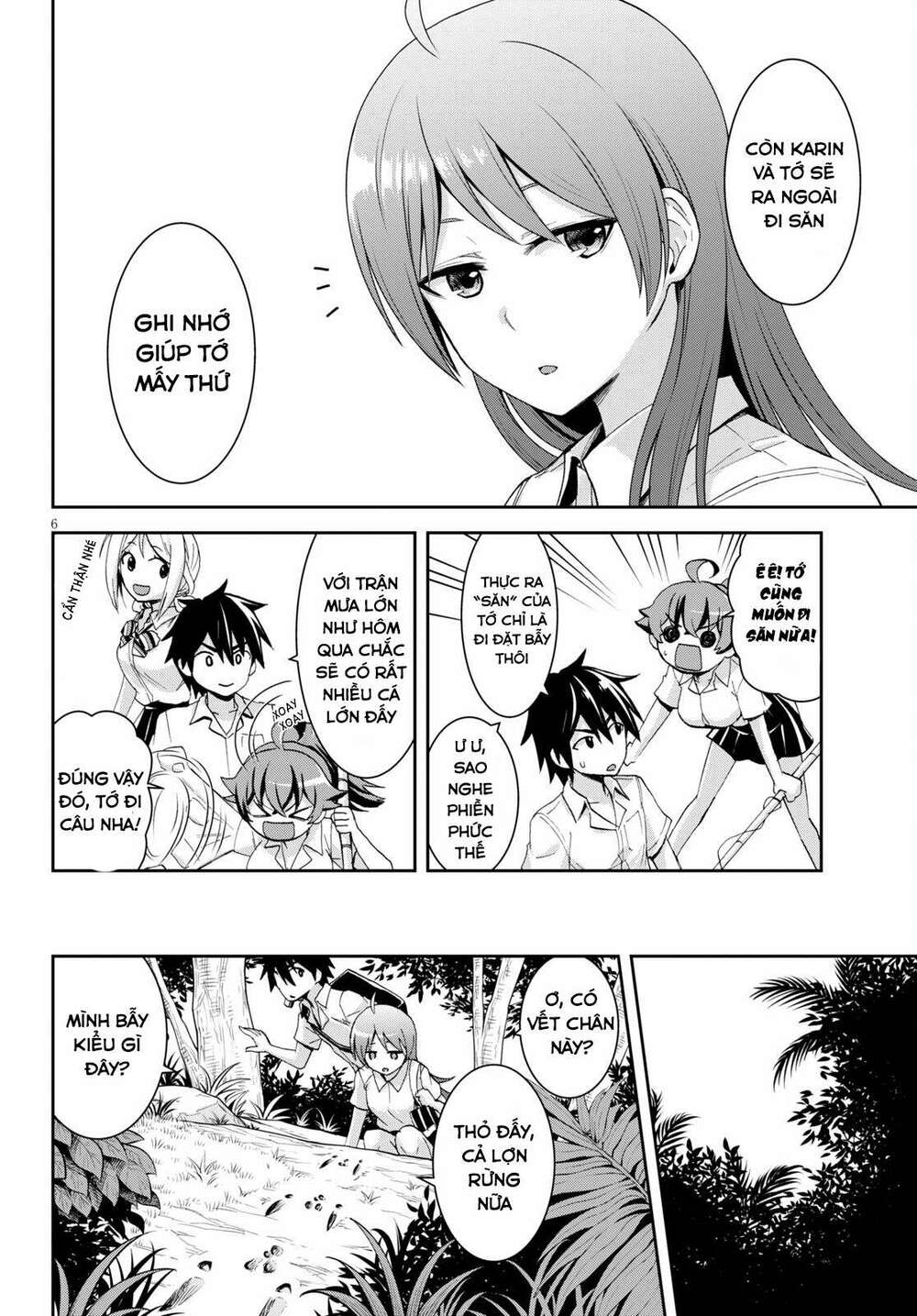 Gakkou No Minna To Isekai No Mujintou Ni Tenishitakedo Ore Dake Rakushou Desu Chương 9 Ảnh 9