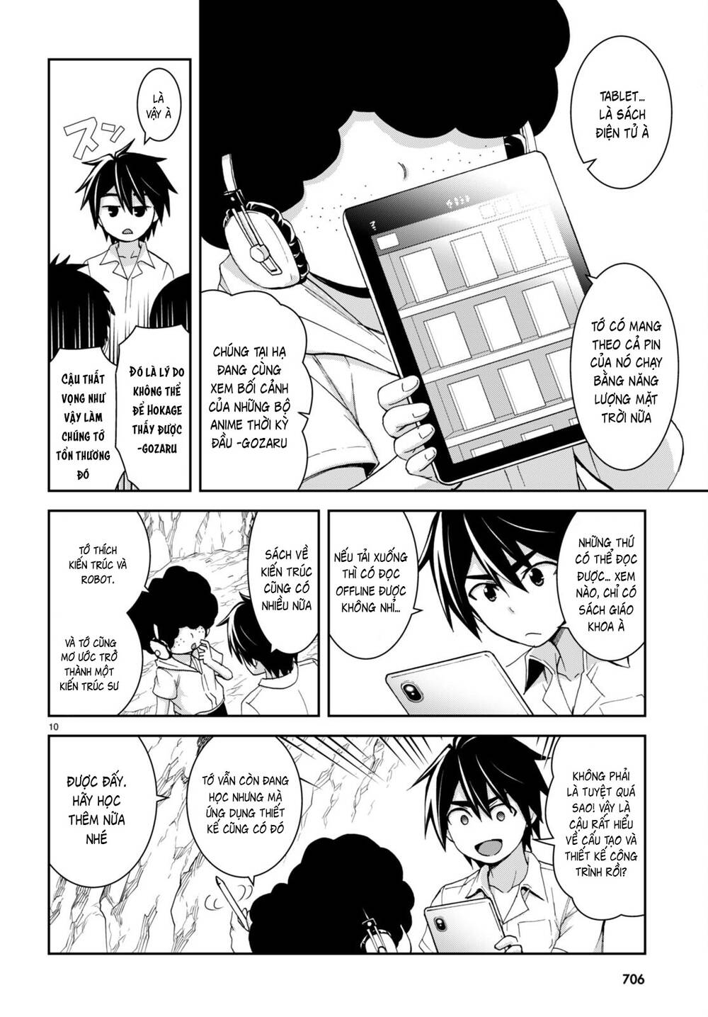 Gakkou No Minna To Isekai No Mujintou Ni Tenishitakedo Ore Dake Rakushou Desu Chương 18 Ảnh 12