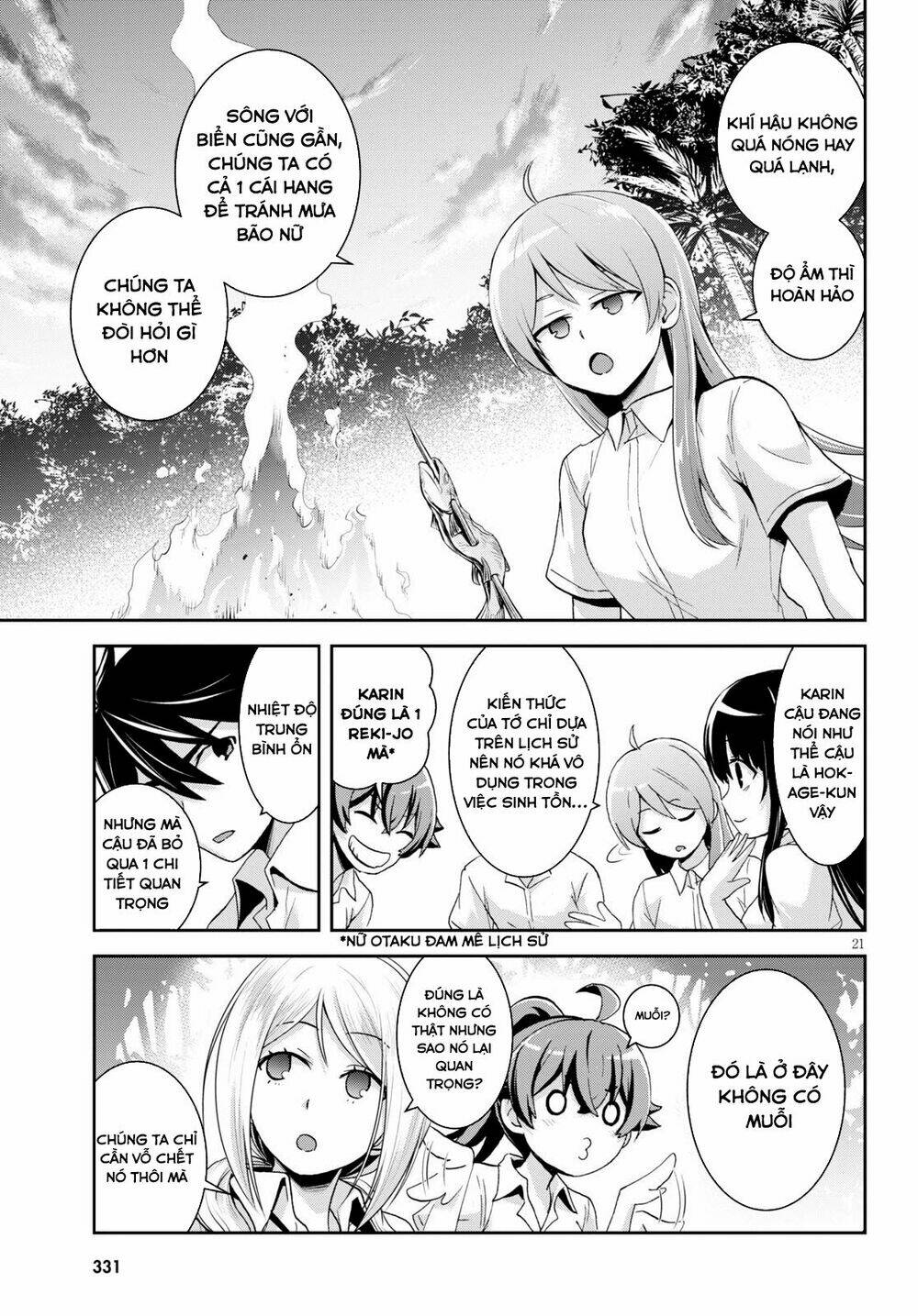 Gakkou No Minna To Isekai No Mujintou Ni Tenishitakedo Ore Dake Rakushou Desu Chương 5 Ảnh 24