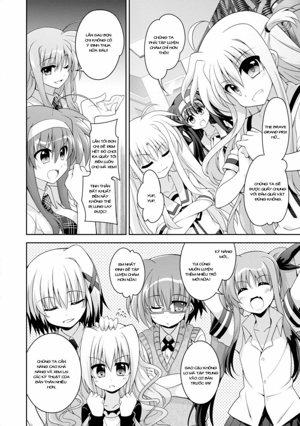 Mahou Shoujo Lyrical Nanoha Innocent Chương 14 Ảnh 19