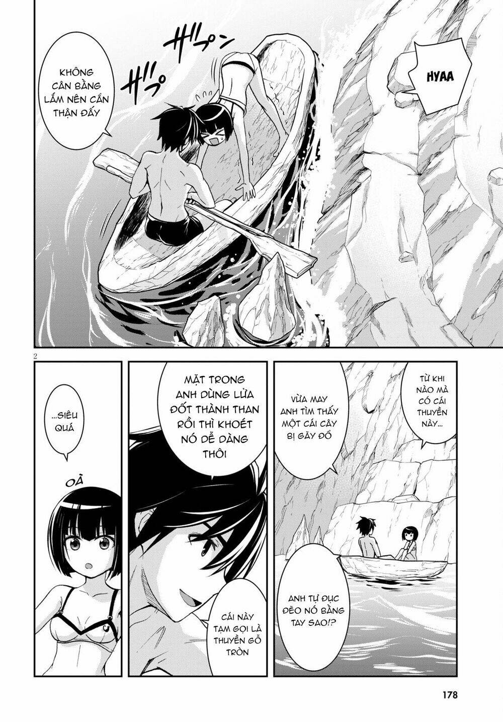 Gakkou No Minna To Isekai No Mujintou Ni Tenishitakedo Ore Dake Rakushou Desu Chương 13 Ảnh 5