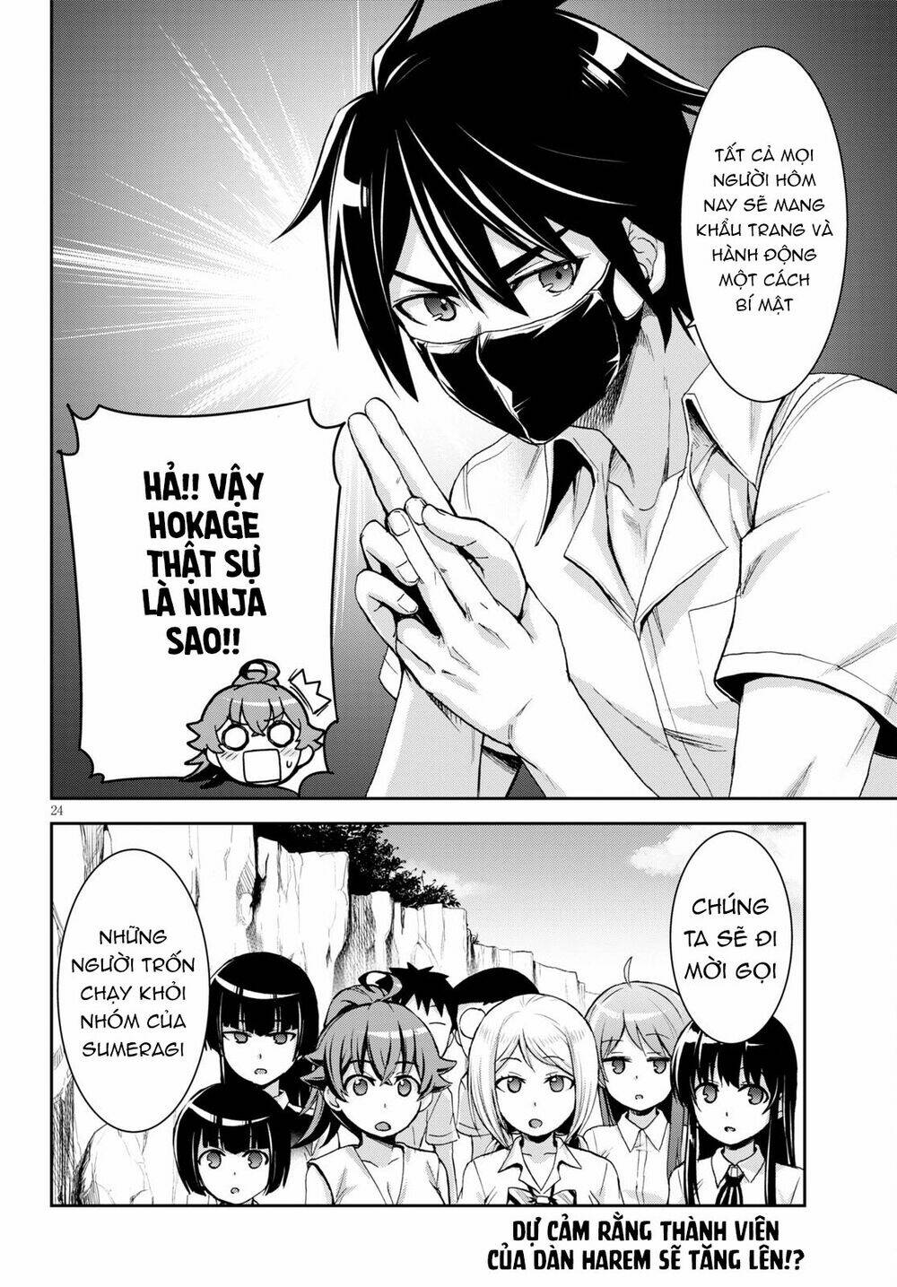 Gakkou No Minna To Isekai No Mujintou Ni Tenishitakedo Ore Dake Rakushou Desu Chương 14 Ảnh 26