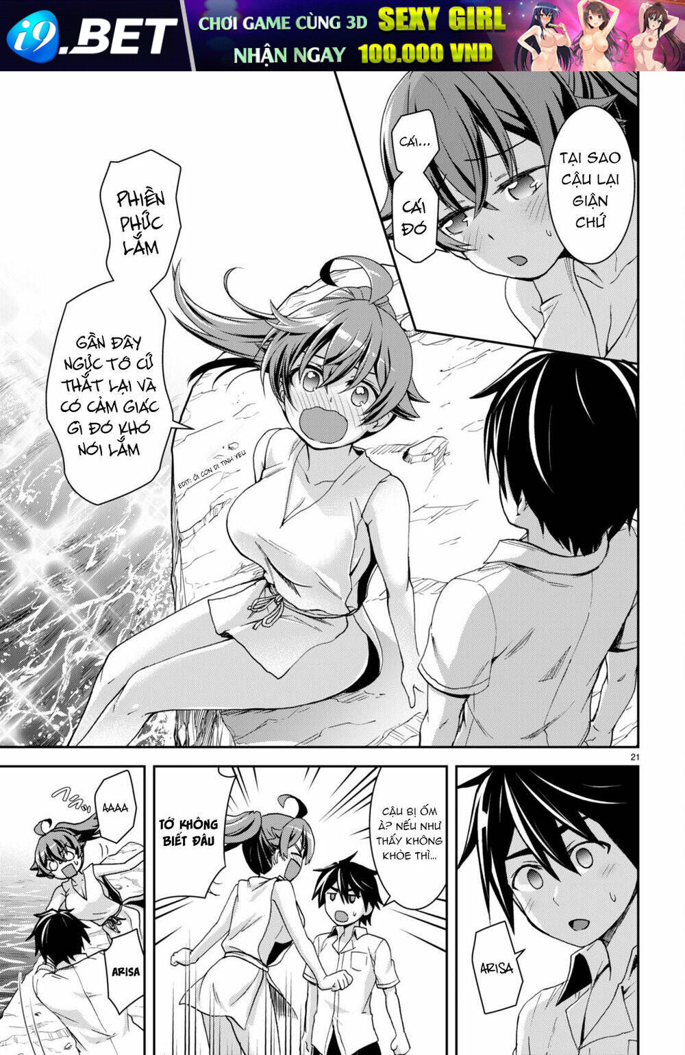 Gakkou No Minna To Isekai No Mujintou Ni Tenishitakedo Ore Dake Rakushou Desu Chương 16 Ảnh 23