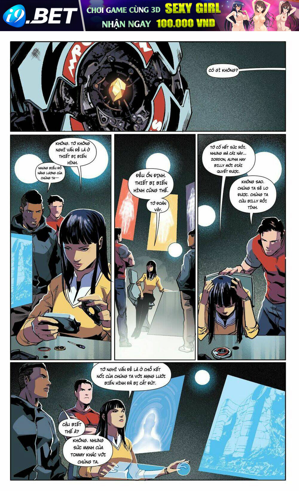 Mighty Morphin Power Rangers Chương 7 Ảnh 9