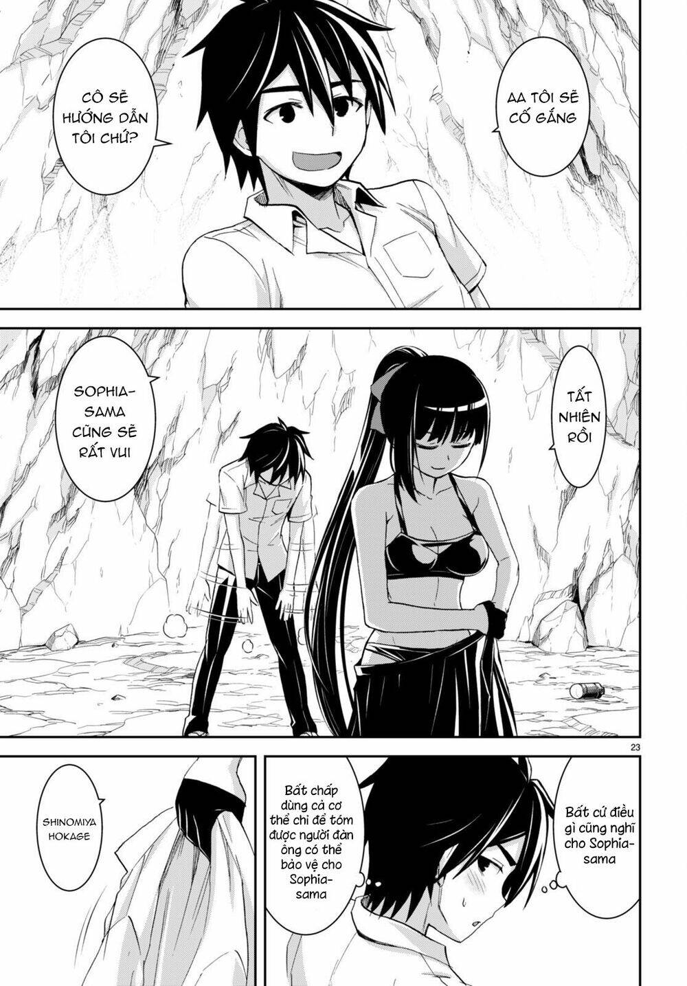 Gakkou No Minna To Isekai No Mujintou Ni Tenishitakedo Ore Dake Rakushou Desu Chương 17 Ảnh 26