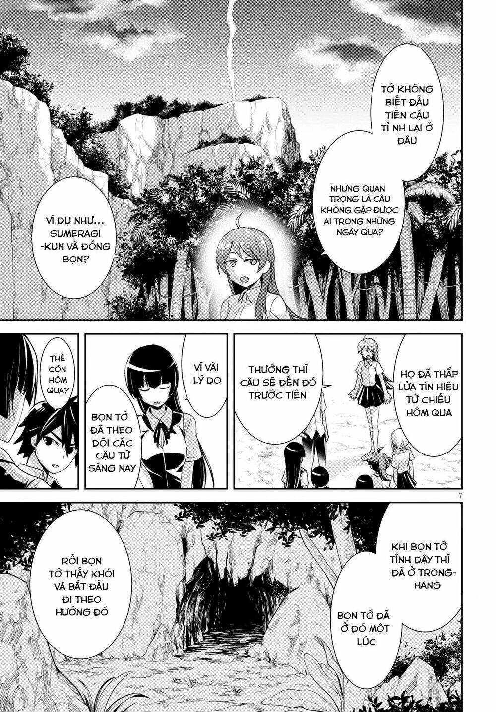 Gakkou No Minna To Isekai No Mujintou Ni Tenishitakedo Ore Dake Rakushou Desu Chương 6 Ảnh 12