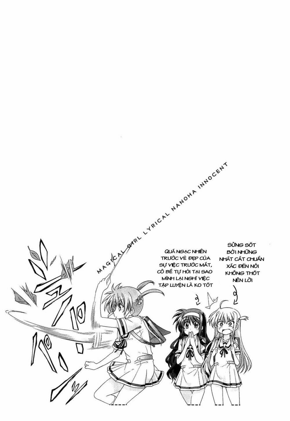 Mahou Shoujo Lyrical Nanoha Innocent Chương 5.5 Ảnh 18