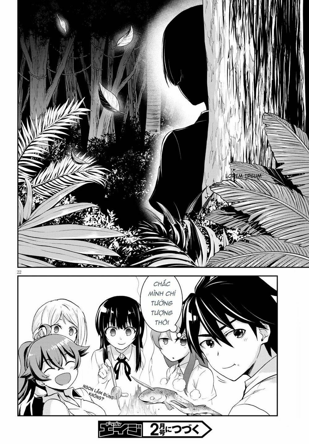 Gakkou No Minna To Isekai No Mujintou Ni Tenishitakedo Ore Dake Rakushou Desu Chương 4 Ảnh 24