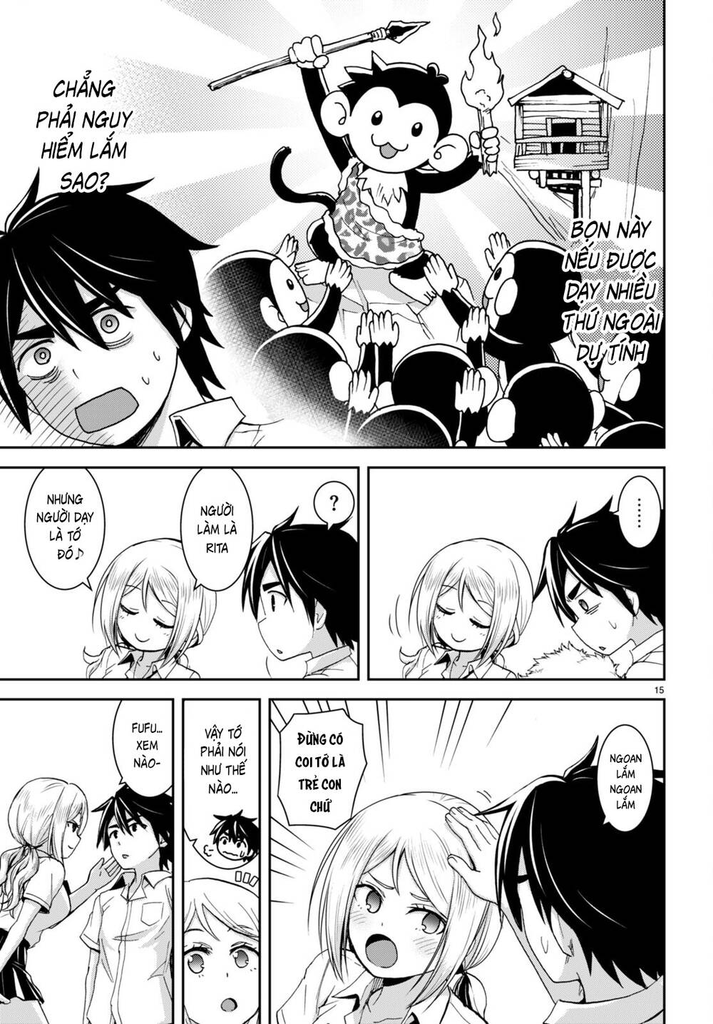 Gakkou No Minna To Isekai No Mujintou Ni Tenishitakedo Ore Dake Rakushou Desu Chương 18 Ảnh 17