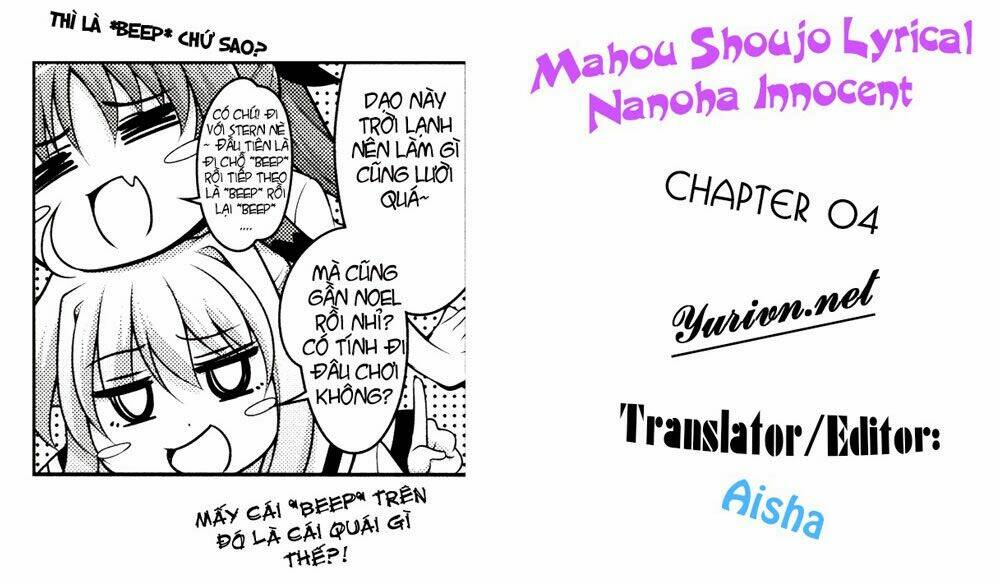 Mahou Shoujo Lyrical Nanoha Innocent Chương 4 Ảnh 30