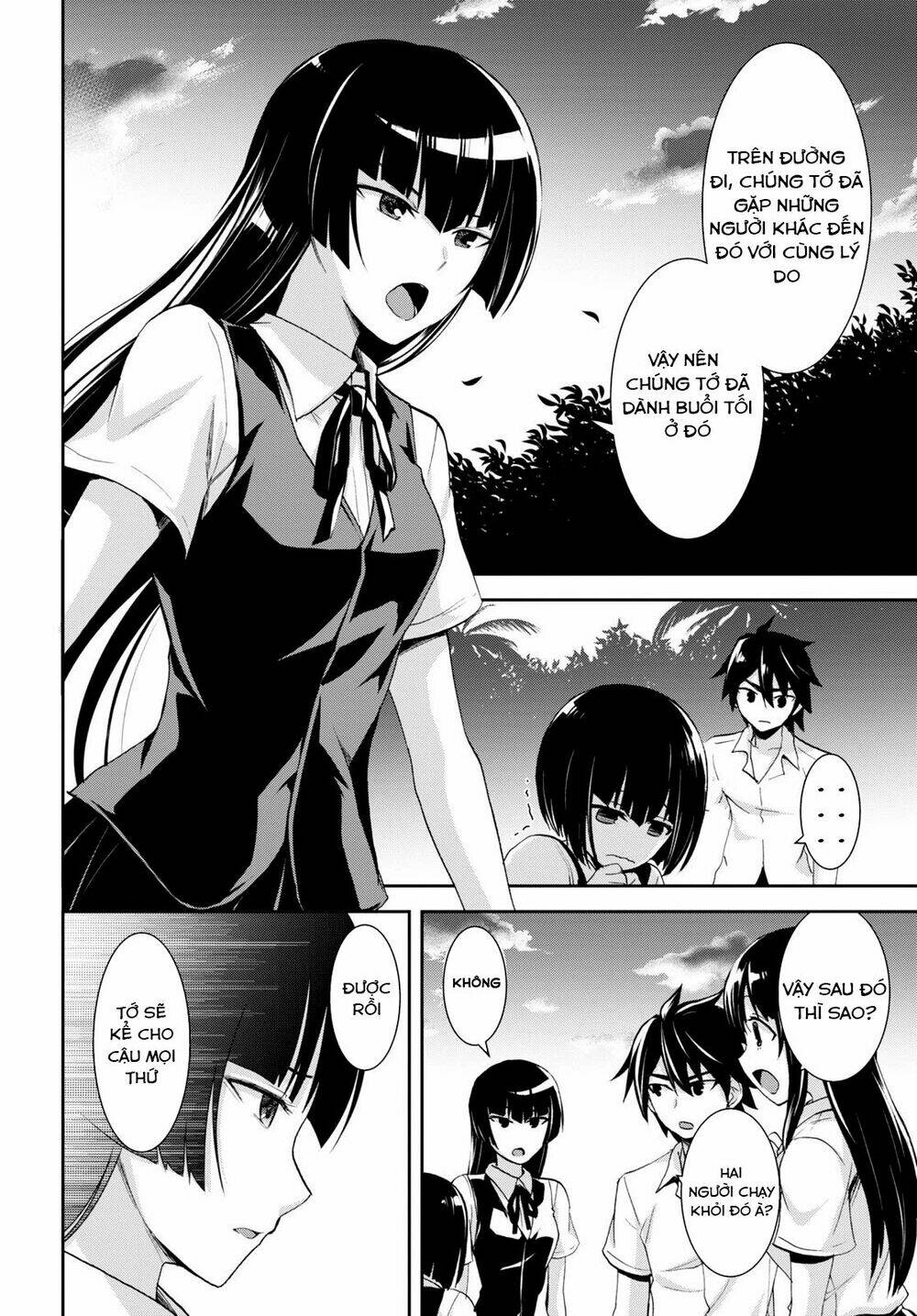 Gakkou No Minna To Isekai No Mujintou Ni Tenishitakedo Ore Dake Rakushou Desu Chương 6 Ảnh 13
