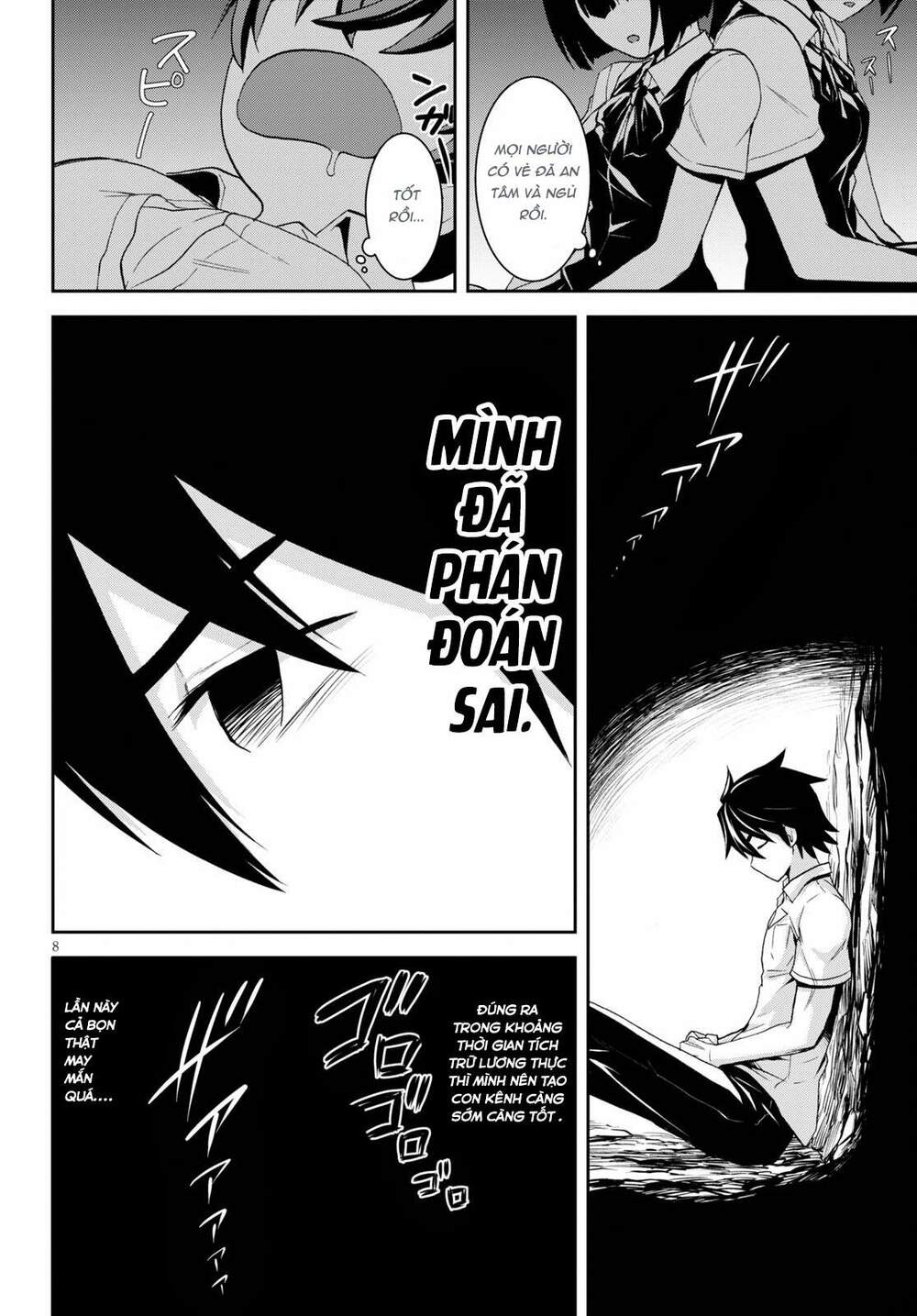Gakkou No Minna To Isekai No Mujintou Ni Tenishitakedo Ore Dake Rakushou Desu Chương 8 Ảnh 11